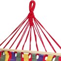 HAMAK OGRODOWY 1 OSOBOWY 200X80CM Z DRĄŻKIEM 1064048 SASKA GARDEN