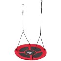 HUŚTAWKA OGRODOWA BOCIANIE GNIAZDO 110CM XXXL CZERWONA Enero