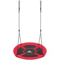 HUŚTAWKA OGRODOWA BOCIANIE GNIAZDO 110CM XXXL CZERWONA Enero