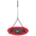 HUŚTAWKA OGRODOWA BOCIANIE GNIAZDO 110CM XXXL CZERWONA Enero