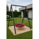 HUŚTAWKA OGRODOWA BOCIANIE GNIAZDO 110CM XXXL CZERWONA Enero