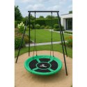 HUŚTAWKA OGRODOWA BOCIANIE GNIAZDO 110CM XXXL ZIELONA Enero