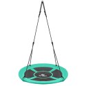 HUŚTAWKA OGRODOWA BOCIANIE GNIAZDO 110CM XXXL ZIELONA Enero