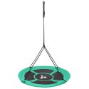 HUŚTAWKA OGRODOWA BOCIANIE GNIAZDO 110CM XXXL ZIELONA Enero