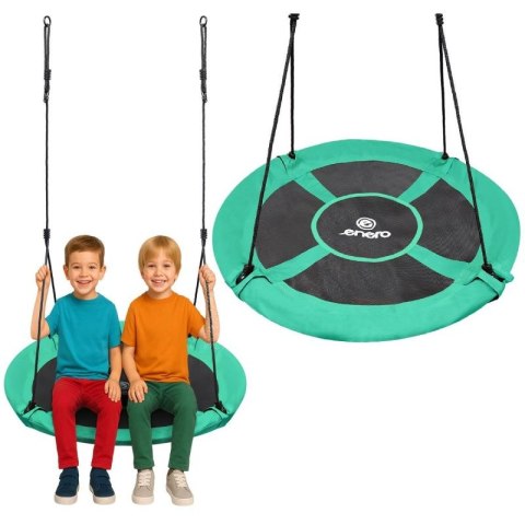 HUŚTAWKA OGRODOWA BOCIANIE GNIAZDO 110CM XXXL ZIELONA Enero