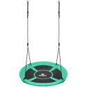 HUŚTAWKA OGRODOWA BOCIANIE GNIAZDO 110CM XXXL ZIELONA Enero