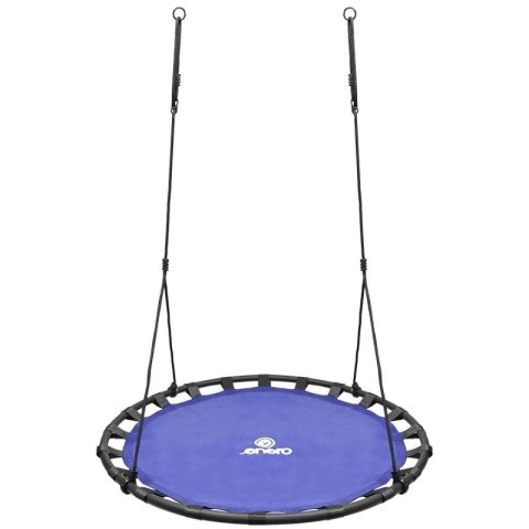 HUŚTAWKA OGRODOWA BOCIANIE GNIAZDO 120CM NIEBIESKA Enero