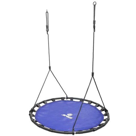 HUŚTAWKA OGRODOWA BOCIANIE GNIAZDO 120CM NIEBIESKA Enero