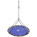 HUŚTAWKA OGRODOWA BOCIANIE GNIAZDO 120CM NIEBIESKA Enero