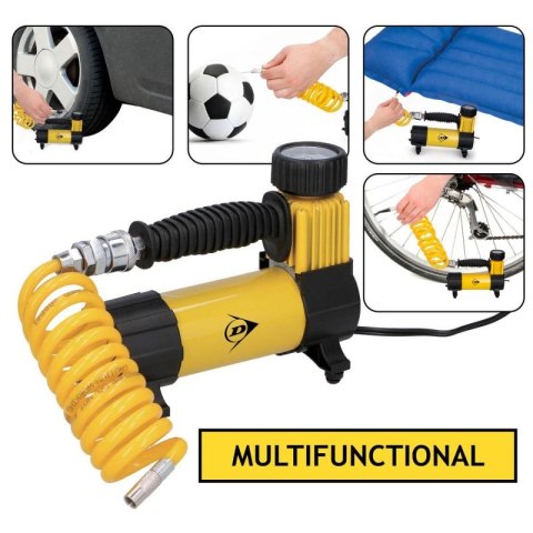 POMPKA KOMPRESOR TURYSTYCZNY DUNLOP 12V DC 100psi Dunlop
