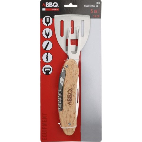 ZESTAW NARZĘDZI DO GRILLOWANIA 5W1 BBQ LINE