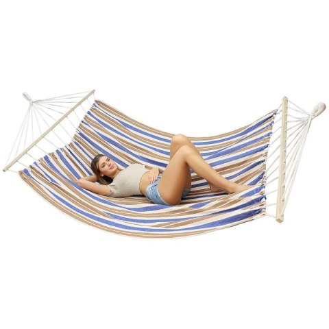 HAMAK OGRODOWY 2 OSOBOWY 200X150CM Z DRĄŻKIEM 1052717 Enero Camp