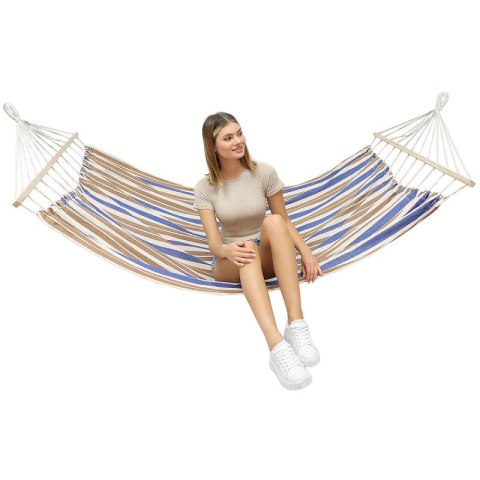 HAMAK OGRODOWY 2 OSOBOWY 200X150CM Z DRĄŻKIEM 1052717 Enero Camp