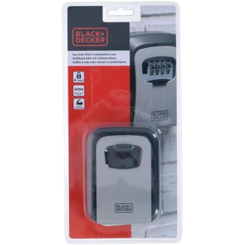 SKRZYNKA SEJF NA KLUCZE NA SZYFR 4 CYFRY BLACK + DECKER BLACK + DECKER