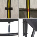 TRAMPOLINA ENERO Z SIATKĄ WEWNĘTRZNĄ fi244CM PREMIUM Enero