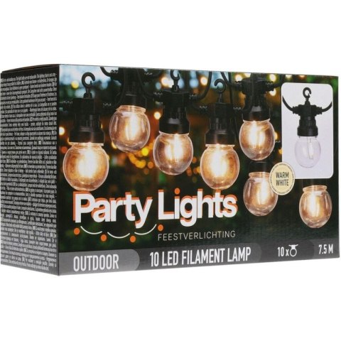 GIRLANDA OGRODOWA PARTY LIGHT 10LED 7,5M PROGARDEN