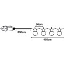 GIRLANDA OGRODOWA PARTY LIGHT 10LED 7,5M PROGARDEN