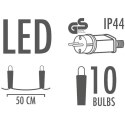GIRLANDA OGRODOWA PARTY LIGHT 10LED EDISON PROGARDEN