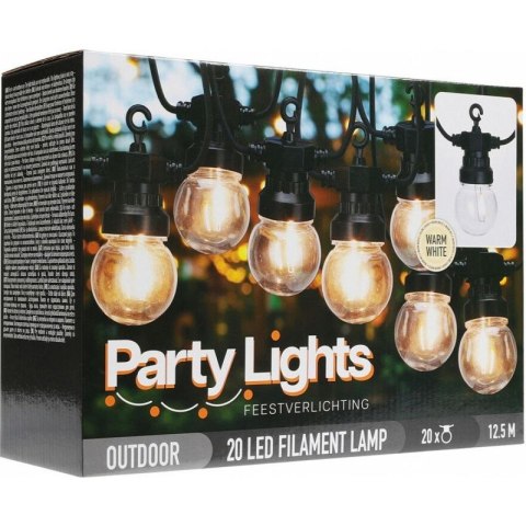 GIRLANDA OGRODOWA PARTY LIGHT 20LED PROGARDEN