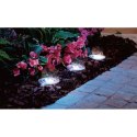LAMPA SOLARNA 4 LED SMD DO WBICIA W PODŁOŻE KPL.4SZT SASKA GARDEN