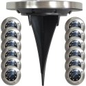 LAMPA SOLARNA 8 LED SMD DO WBICIA W PODŁOŻE KPL.12SZT SASKA GARDEN