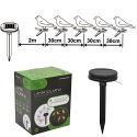 LAMPA SOLARNA GIRLANDA OGRODOWA PARTY LIGHT PTASZKI 5LED SASKA GARDEN