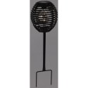 LAMPA SOLARNA KULA RATTAN CZARNA PROGARDEN PROGARDEN