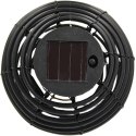 LAMPA SOLARNA KULA RATTAN CZARNA PROGARDEN PROGARDEN