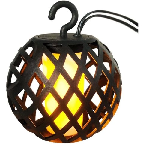 LAMPA SOLARNA KULE OGNIOWE 7CM 5SZT SASKA GARDEN
