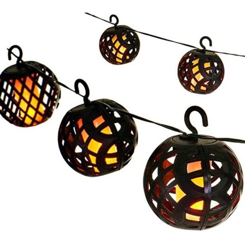 LAMPA SOLARNA KULE OGNIOWE 7CM 5SZT SASKA GARDEN