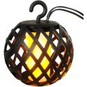 LAMPA SOLARNA KULE OGNIOWE 7CM 5SZT SASKA GARDEN