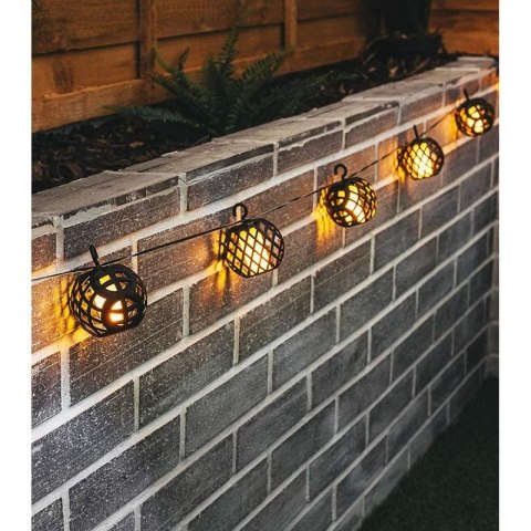 LAMPA SOLARNA KULE OGNIOWE 7CM 5SZT SASKA GARDEN