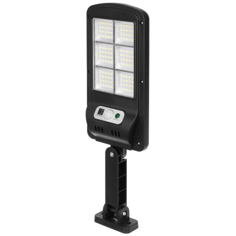 LAMPA ULICZNA LATARNIA SOLARNA 120LED + PILOT CZUJNIK RUCHU I ZMIERZCHU SASKA GARDEN