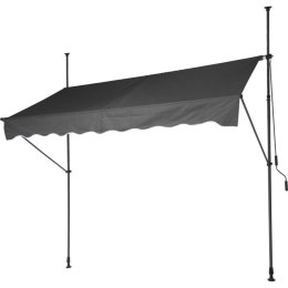 MARKIZA OGRODOWA NA TARAS BALKON REGULOWANA 250X120CM PROGARDEN