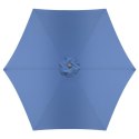 PARASOL OGRODOWY 300CM SKŁADANY GRANATOWY SASKA GARDEN