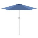 PARASOL OGRODOWY 300CM SKŁADANY GRANATOWY SASKA GARDEN