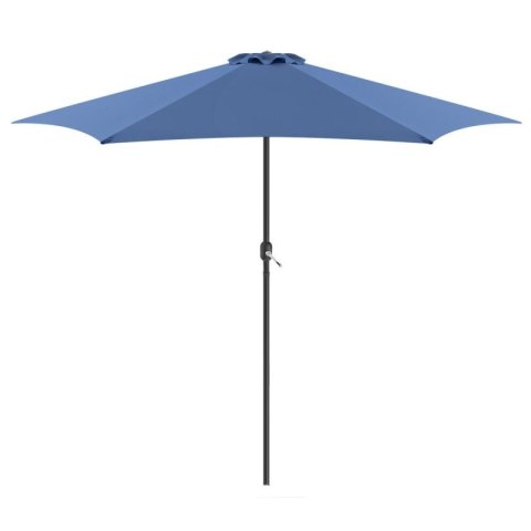 PARASOL OGRODOWY 300CM SKŁADANY GRANATOWY SASKA GARDEN