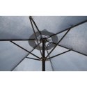 PARASOL OGRODOWY 300CM SKŁADANY GRANATOWY SASKA GARDEN