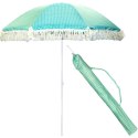 PARASOL PLAŻOWO OGRODOWY Z FRĘDZLAMI 174CM ZIELONY PROGARDEN