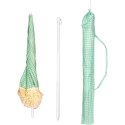 PARASOL PLAŻOWO OGRODOWY Z FRĘDZLAMI 174CM ZIELONY PROGARDEN