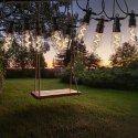 PARTY LIGHT GIRLANDA ZEWNĘTRZNA 12 ŻARÓWEK 12LED SPIRALNYCH 6,3M 230V SASKA GARDEN