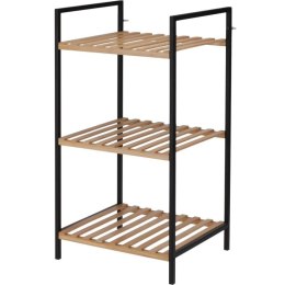 PÓŁKA REGAŁ NA BUTY 3 POZIOMY 38x32,5x70CM BAMBUS EXCELLENT HOUSEWARE Excellent houseware