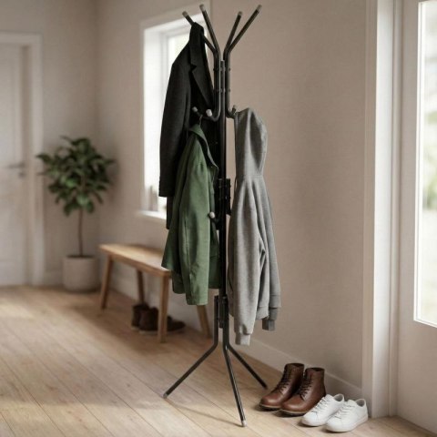 WIESZAK NA UBRANIA I AKCESORIA 3 WYSOKOŚCI 170CM SZARY Excellent houseware