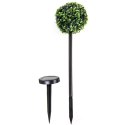 ZESTAW LAMP SOLARNYCH 3 KUL BUKSZPANOWYCH 27 LED SASKA GARDEN