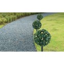 ZESTAW LAMP SOLARNYCH 3 KUL BUKSZPANOWYCH 27 LED SASKA GARDEN