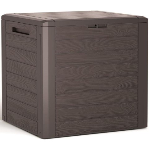 SKRZYNIA OGRODOWA 140L BRĄZ WOODEBOX Prosperplast
