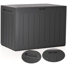 SKRZYNIA OGRODOWA 190L ANTRACYT BOARDEBOX Prosperplast
