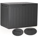 SKRZYNIA OGRODOWA 190L ANTRACYT BOARDEBOX Prosperplast