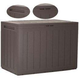 SKRZYNIA OGRODOWA 190L BRĄZ BOARDEBOX Prosperplast