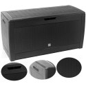 SKRZYNIA OGRODOWA 290L BOXE RATO PLUS ANTRACYT Prosperplast